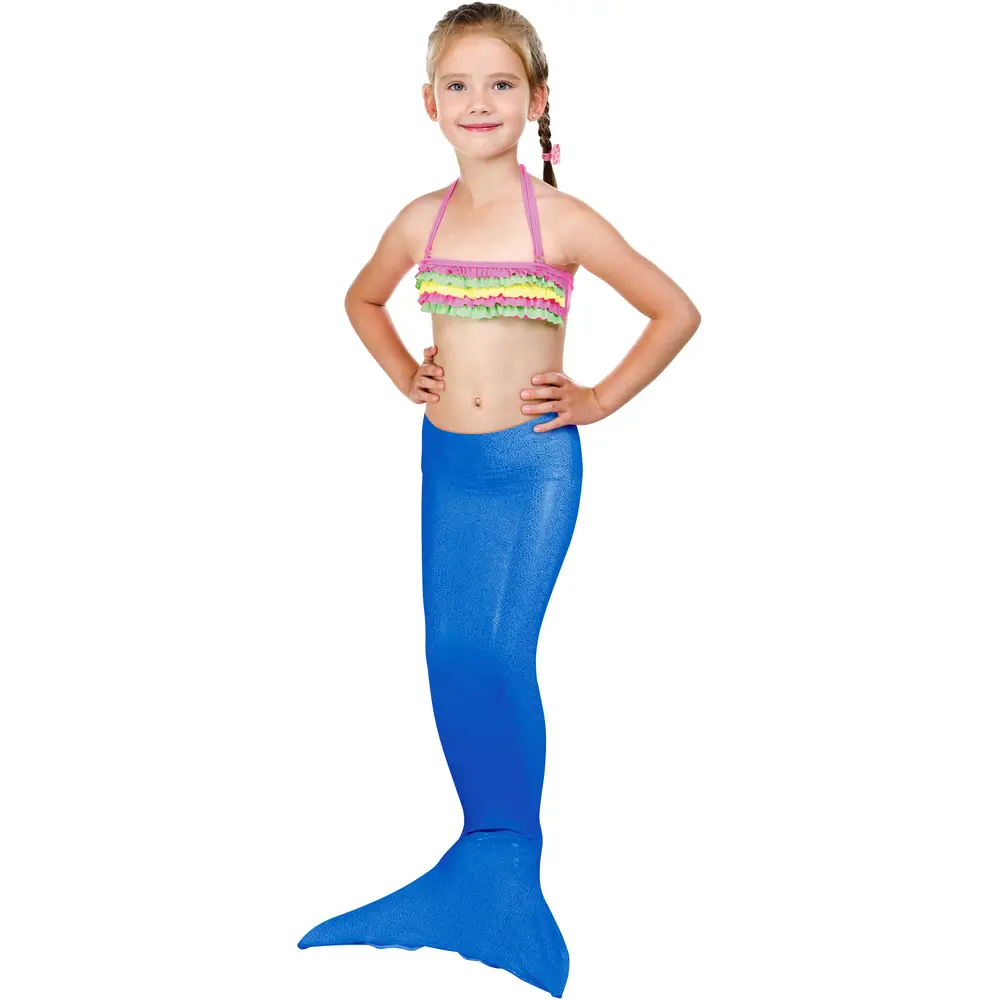Fin Fun zeemeermin staart blauw met verstelbare monovin voor kinderen
