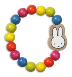 Bambolino Toys armband houten kralen Nijntje regenboog Miffy kids