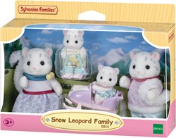 Sylvanian Families sneeuwluipaard familie speelset - poppenhuis speelgoed