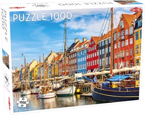 Tactic Puzzel Around the World Nothern Stars: Nyhavn - 1000 stukjes