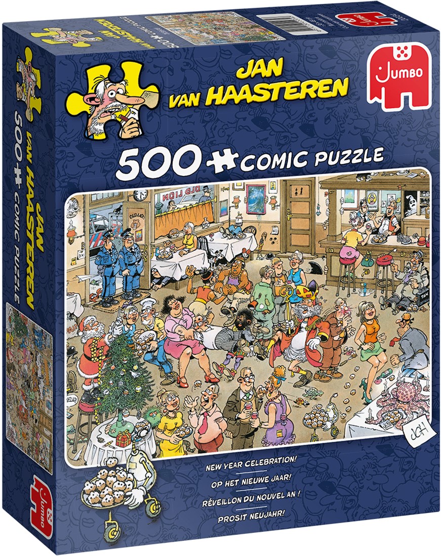 Oh jee altijd Verval Jumbo puzzel Jan van Haasteren Christmas Drinks -