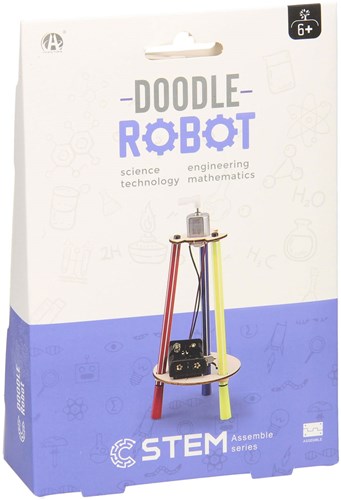 Lobbes bouwpakket robot creatief speelgoed voor kinderen vanaf 6 jaar