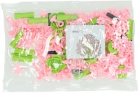 Lobbes bloemen bouwset roze - creatief constructiespeelgoed 227dlg-3