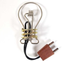 Recent Toys metalen denkspel puzzel Light Bulb voor volwassenen