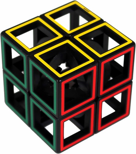 Recent Toys breinbreker kubus Hollow 2x2 puzzel voor kinderen en volwassenen