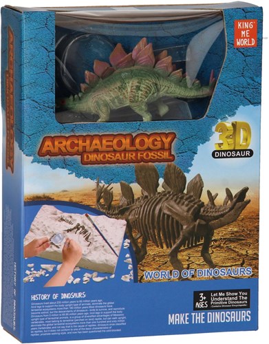 Dino skelet opgraven speelgoed - educatief dino fossiel set