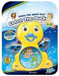 Duik Ducks speelgoed eendjes set voor zwembad, 4 stuks