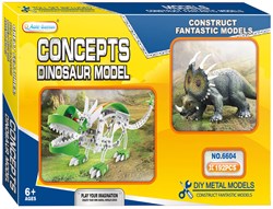 Lobbes metalen bouwset dino Triceratops constructiespeelgoed