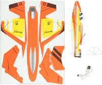 Albatros Hengelsport bouwset vliegtuig met werkende propellor speelgoed-2