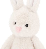 Orange Toys knuffel konijn wit - pluche speelgoed konijn