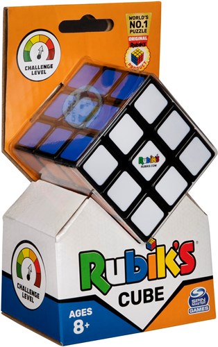 Spin Master Rubik's Cube 3x3 - Klassieke Puzzelkubus voor Denkspel
