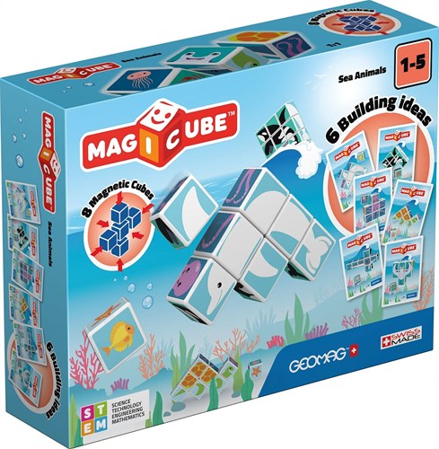 Geomag MagiCube Sea Animals - 11 delig