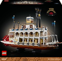 LEGO River Steamboat bouwset - creatieve speelboot voor kinderen