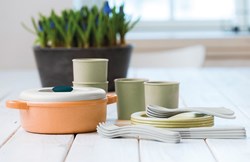 Dantoy Bio speelgoedservies Dinner Set - 22-delig duurzaam speelgoed