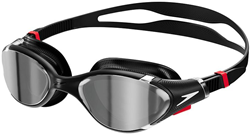 Speedo zwembril Biofuse 2.0 spiegel zwart/zilver volwassenen