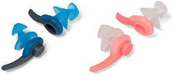 Speedo oordoppen Biofuse siliconen blauw-grijs voor zwemmen