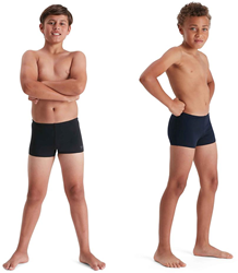 Speedo zwemboxer ECO Endurance+ tieners - navy - chloorbestendig