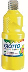 Giotto plakkaatverf geel - Extra Quality 500ml hobbyverf schilderen