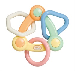 Tolo Baby Rammelaar Driehoek - Pastelkleur