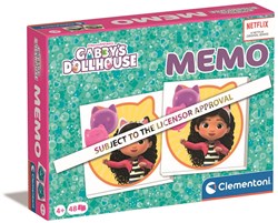 Clementoni memoryspel Gabby's Dollhouse - kaartspel voor kinderen vanaf 4 jaar