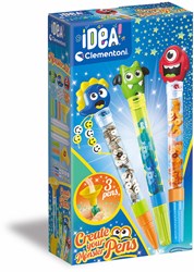 Clementoni Creatief Pen Lab - Glitterpennen Knutselset voor Kinderen