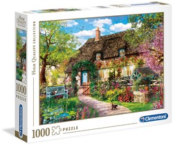 Clementoni puzzel 1000 stukjes landschap oud huis high quality