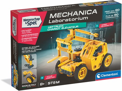 Clementoni mechanica speelgoed - Wetenschap en Spel Vorkheftruck bouwset