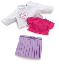 Trudi Trudi kleding 30 cm. Set paarse rokje