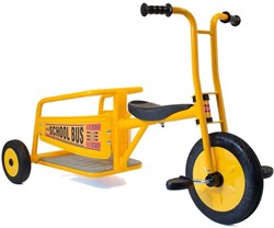 Italtrike driewieler schoolbus Atlantic - robuust teamwork speelgoed