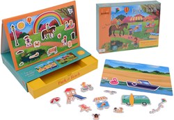 Jouéco magnetisch speelgoed educatief - Magnetische speelset voor kinderen