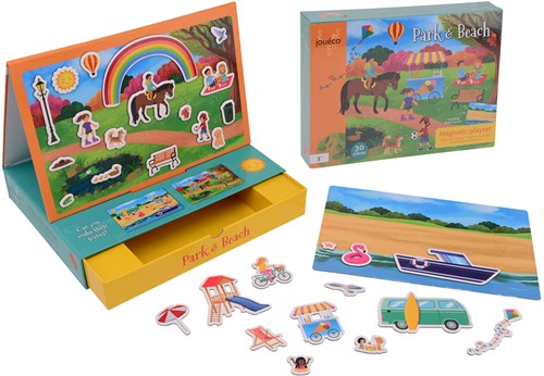 Jouéco magnetisch speelgoed educatief - Magnetische speelset voor kinderen
