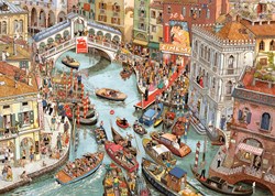 Heye legpuzzel O Sole Mio 2000 stukjes cartoon puzzel