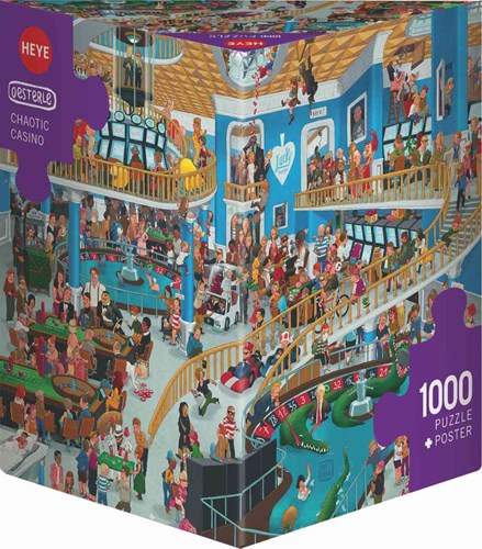 Heye Puzzel Puz.Chaotic Casino 1000 3-hk.-2