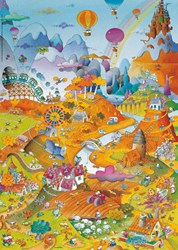 Heye legpuzzel Mordillo By the Field 1000 stukjes puzzelspel