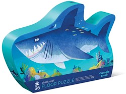 Crocodile Creek gevormde puzzel Shark Reef - 36 stukjes