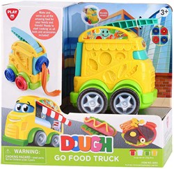 Playgo klei speelset Food Truck - creatieve kleipotjes speelgoed