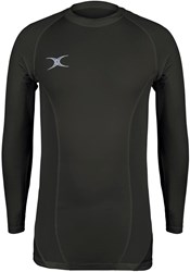 Gilbert thermoshirt Atomic X II zwart - thermokleding rugby 152 cm