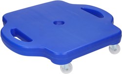 Albatros Hengelsport sliding board blauw met zwenkwielen voor kinderen