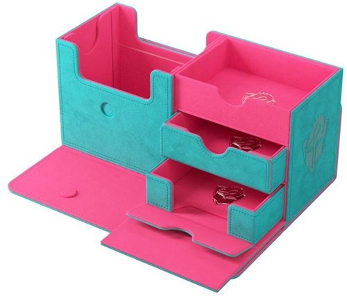 Gamegenic deckbox The Academic 133+ XL Teal/Pink - Kaarten opbergen-3