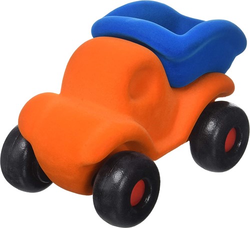 Rubbabu - Kiepwagen groot (oranje)