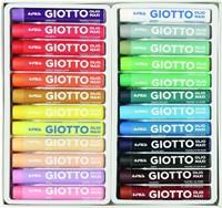 Giotto Oliepastel Set - 24 kleuren krijtjes voor kinderen en volwassenen-2