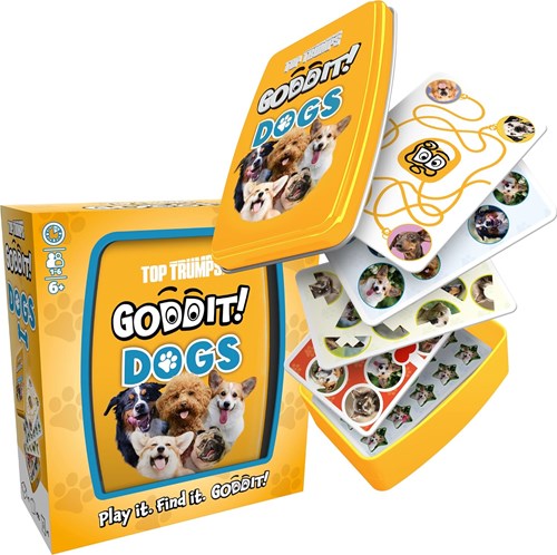 Winning Moves honden kaartspel Top Trumps - educatief spel voor kinderen