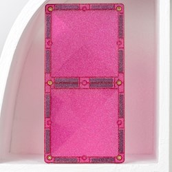 Connetix magnetisch speelgoed glitter eenhoorn bouwset 56 stuks
