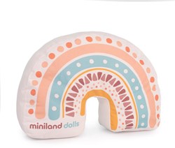 Miniland regenboogkussen decoratief en zacht voor kinderkamer