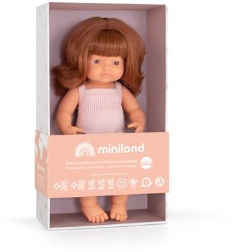MINILAND Pop Europees Meisje Roodharig 38cm-2