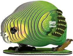 Eugy 3D puzzel Kakapo - duurzaam dieren speelgoed karton