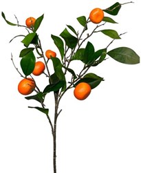 Roberts Collection kunsttak oranje 90cm decoratie bloem
