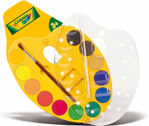Crayola schilderspalet waterverf set - 12 kleuren - creatief speelgoed-2