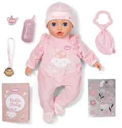 Baby Annabell pop 43cm interactief - realistische babypop speelgoed