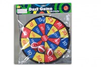 Dartbord soft speelgoed klittenband 28 cm met 3 ballen voor kinderen